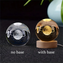 3D Crystal Balls featuring stunning designs of objects, characters, plants, or people. Perfect for room décor.