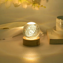 3D Crystal Balls featuring stunning designs of objects, characters, plants, or people. Perfect for room décor.